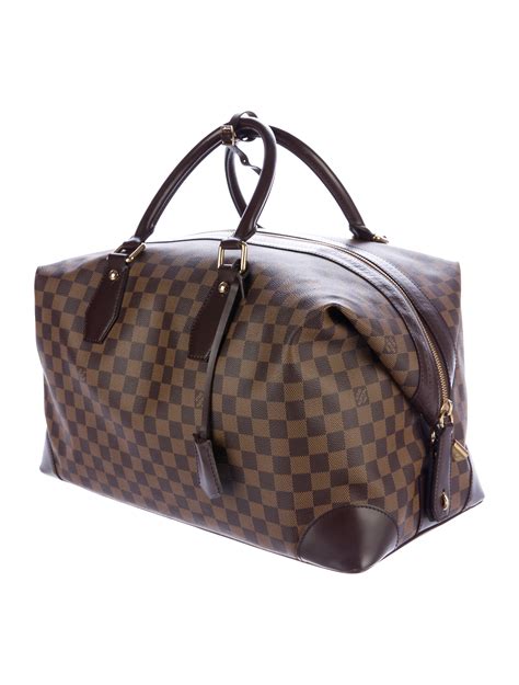 louis vuitton damier duffle bag|louis vuitton monogram duffle bag.